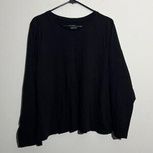 Time and Tru Black Long Sleeve Shirt Size 2XL